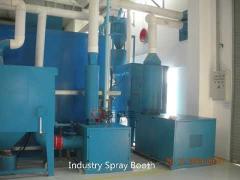 Customized Fold Style Door Industrial Paint Booth Aircraft Spray Booth