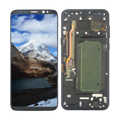 China For Galaxy S20 Ultra Good Quality 5G LCD For Samsung Galaxy S8 Plus S8+ Display Touch Screen Replacement With Frame for sale