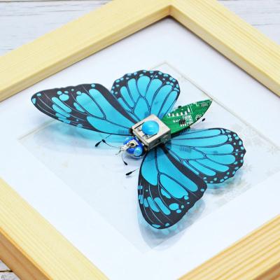 China Butterfly Steampunk Insects Framed Living Room Art Housewarming Gift For Sale Gifts For Adults for sale