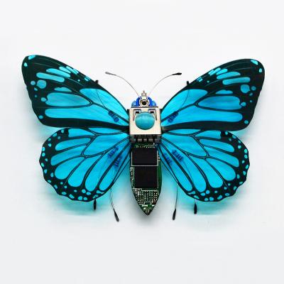 China Electronic components+ diy PVC student assemble electronic DIY kit kids educational science toy STEM toy butterfly practical handmade material for kids for sale