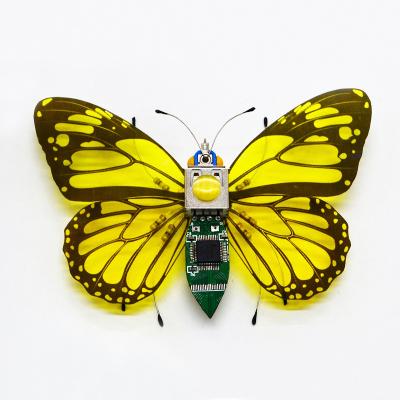 China DIY TOY puzzle metal 3d collected insect handmade diy kit electronic puzzle toy metal butterfly for sale