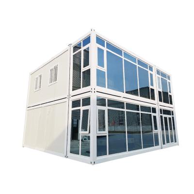 China 20ft 40ft China Contemporary Low Price Labor Camp Homes Mobile Cabins Flat Pack Luxury Modular House for sale