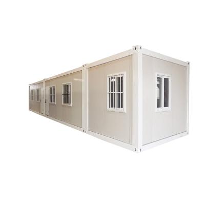 China Contemporary modular prefab container steel building frame flat pack lightweight steel shipping container house for sale for sale