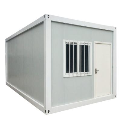 China Indonesia 20ft Industrial Portable Times Office Easy Folding Prefab Container House for sale