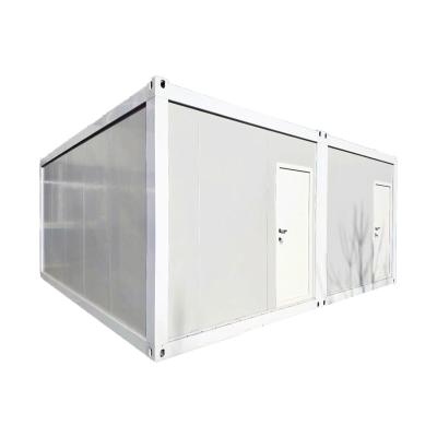 China 20 FT Industrial 40 FT Movable Foldable Modular Luxury Prefab Flat Pack Cheap Folding Flat Pack Container House for sale