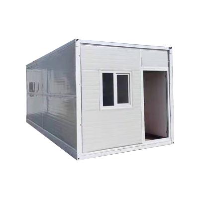 China Contemporary Fast Build 20ft Modular Prefab Folding Container House 40ft Prefab Foldable Small Tiny Home Office for sale