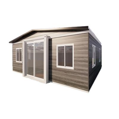 China Contemporary Expandable 20ft Container House 40ft With Bathroom And Kitchen Luxury Fabricated Home Prefab Shipping Container House for sale