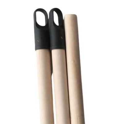 China Guangxi factory price home cleaning tools wooden broom natural single handle eucalyptus wooden broom sticks broom handles for sale