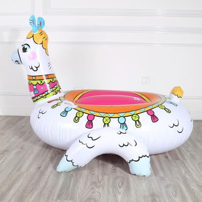 China Eco-friendly Design Wholesale Cartoon PVC Inflatable Pool Float for sale