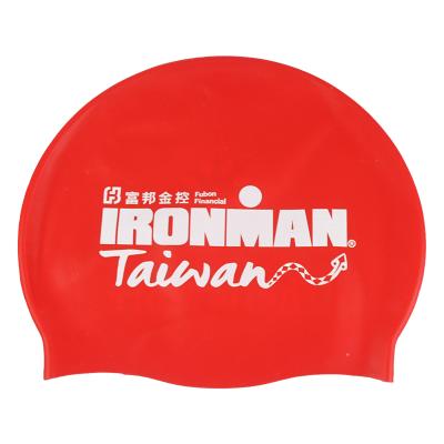 China Durable Free Sample Printing Customized Logo 100% Silicone Swimming Hat Adult Children Bathing Cap Swimming Hats for sale