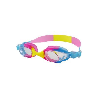 China Silicone Kids Silicone Swimming Goggles Colorful Custom Logo Waterproof Anti Fog Goggles Swimming for sale