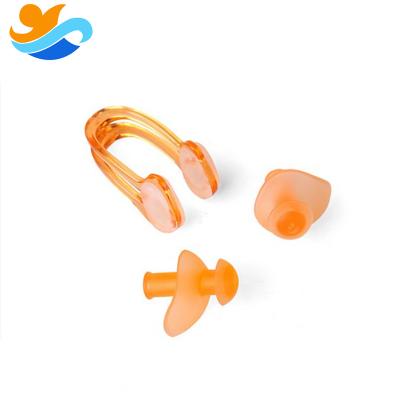 China Soft Waterproof Sport Diving Nose Clip For Silicone Swimming With Ear Plugs for sale