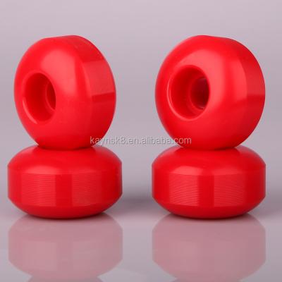 China Wear-Resistant Custom Professional Skateboard Wheels 4PK 52mm Street Road Skating Wheels for sale