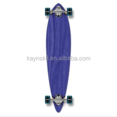 China 38x10 Maple Drop Though Longboard Mask Bamboo Longboard for sale