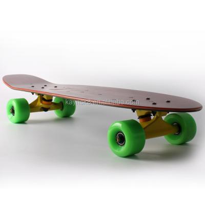 China 7 Ply Maple Deck Adults Canadian Maple Cruiser Skateboard Fishboard Street Complete for sale