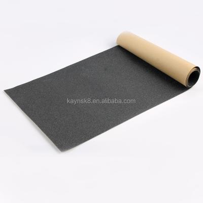 China PVC skateboard griptapes black colors, cheap sandpaper for skateboard longboard for sale