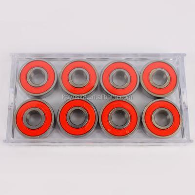 China High Speed ​​Bearings ABEC-9 , ABEC-11 Skateboard Longboard Skateboard Bearings for sale