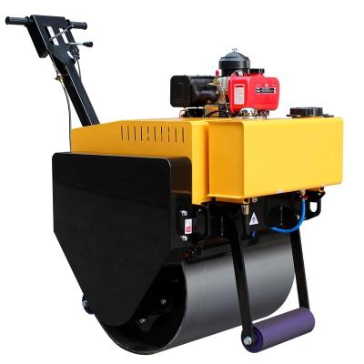 China Hotels Construction Machinery 0.5 Ton Steel Wheel Road Roller for sale