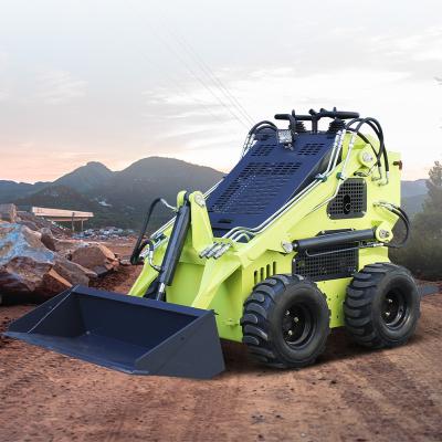 China Hotels Affordable Price Crawler Micro Electric Sliding Loader CE Approved Small Tracked Skid Steer Loader for sale