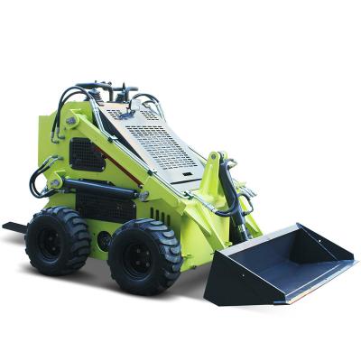 China Hotels Compact Track Skid Steer Loaders Official Manufacturer Small Skid Steer Loader With Multi-Function Attachment for sale