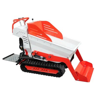 China Hotels Mini Rubber Track Truck 800 kg Crawler Dumper Trucks for sale