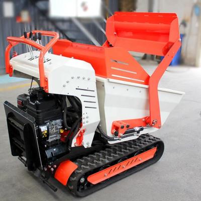 China Hotels Track Self Loading Mini Crawler Dumper 800kg For Construction for sale