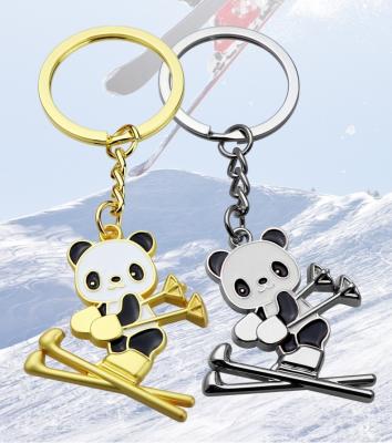 China 2022 Metal Keychian Beijing Mascot Pendant Key Chain for sale