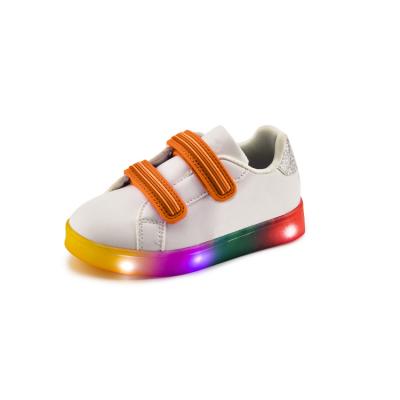 China Best Price China Manufacturer Flat High Quality Breathable Led Shoes Sneakers With Light for sale