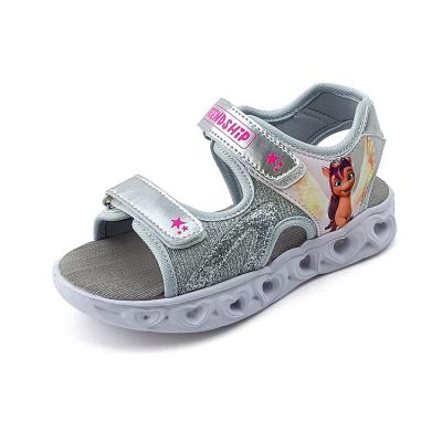 China Ignition Toe Sports Sandals Open Toe Girls Shoes PVC Non-slip Cartoon Children Summer Boys Cheap Wholesale Round Sandals for sale