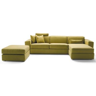 China Sofa with simple design adjustable Italian velvet design bed headrest +sofa folding sofa bed. fashion color corner sofa bed for sale