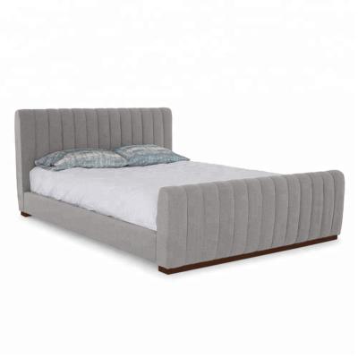 China Fashion Bed Queen Size Strong Modern Design Upholstered Sleigh Bed for sale