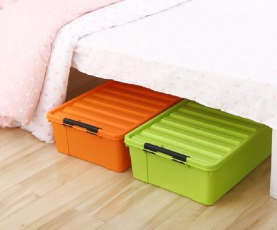 China Viable Wholesale Colored Plastic QM Shelf Bins Spare Parts Small Storage Boxes for sale