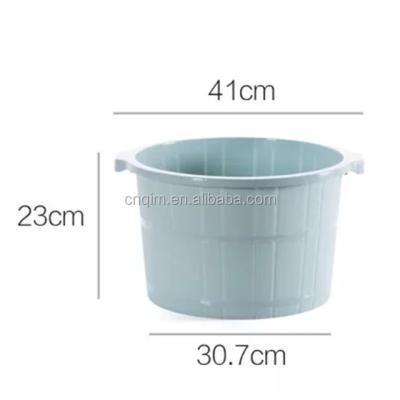 China Wholesale Cheap Plastic Foot Tub Foot Tub QM Viable Living Fit Spa Basin Feet With Massager for sale