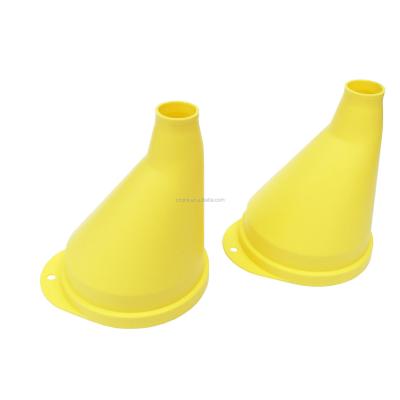 China Viable Custom Hot Sale Custom Color Logo Sticker Special Shape Plastic QM Amazone Oil Funnel for sale