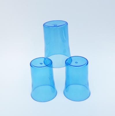 China Clear 100ml Stocked And Colorful Party Small Shot Mini Disposable Plastic Wine Tasting Cup for sale