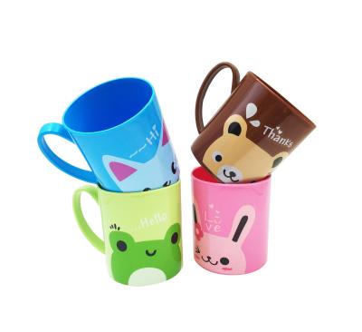 China Lovely Cup Kids Cups Custom Plastic Juice Cup Stored Plastic Water Cup for sale