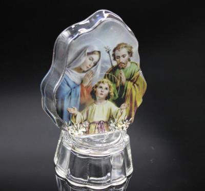 China Middle East Best Quality Crystal Islamic Muslim Souvenir Religious Crafts MH-P004 for sale