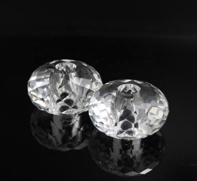 China MH-L002 China crystal faceted ball with hole for home or wedding decoration for sale