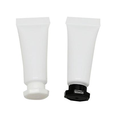 China 3g Skin Care Cosmetic White Empty Squeeze Tube Cosmetic Essence Eye Cream Packaging Tube for sale