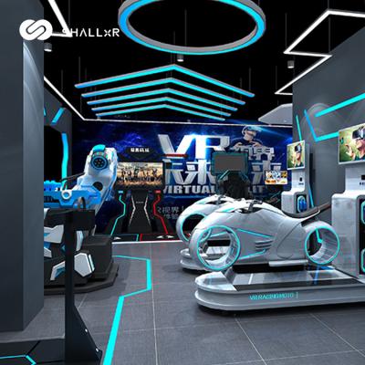 China Metal Vr Theme Park One Stop Design Game Zone Vr 9d Virtual Reality Equipments for sale