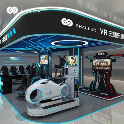 China Indoor Metal Game Zone Arcade Games 360 Vision 9d Vr Simulator Vr Theme Park for sale