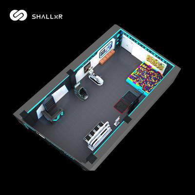 China Metal One Stop Solution Virtual Reality Experience Hall Zone Design Vr Theme Park For Amusement Entertainment for sale