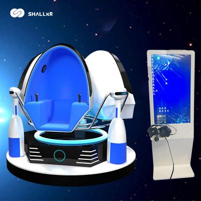 Chine Metal Shallxr Treno Electric Cinema 9D Platform Virtual Reality Experience Egg Chair 9D Vr Crazy Machine à vendre