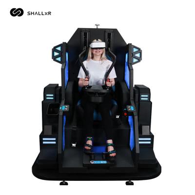 China Metal Entertainment Game Equipment Virtual Reality Simulation Mounts VR Shooting Simulator Cockpit For Sale for sale