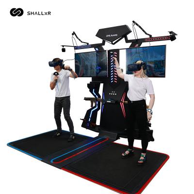 China Shooting Arcade Games Real Metal Shallxr 9d Vr Virtual Reality Machines for sale