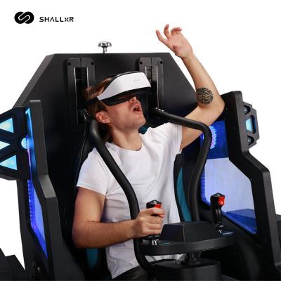 China Metal Action 9D Project VR Mecha Simulator Roller Coaster Machine Interactive Virtual Reality for sale