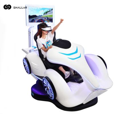 China Metal Shallxr Virtual Reality Hd Games Motion 9D VR Car Racing Simulator VR Racing Kart Game Machine en venta