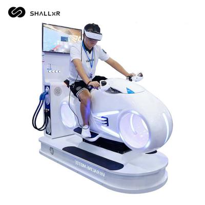 China Virtual Metal Amusement Park Rides Simulator VR Motorcycle 9d VR Simulator Racing Motorcycle Games Machine For VR Theme Park Te koop