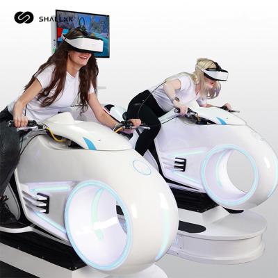 China NEW VR Metal Motorcycle Simulator Amusement Park Ride 9D VR Speed ​​Racing Simulator Games Machine VR Motorcycle for sale