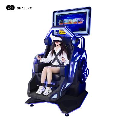 China Amusement Park Metal 9d Vr 360 Degree Rotating Immersive Virtual Reality Chair Vr Motion Simulator en venta